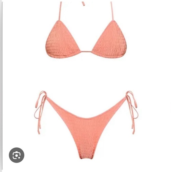 Triangl Vinca Pink Lemonade XS top and SMALL bottom - Picture 9 of 9
